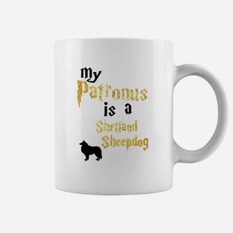 My Patronus Is A Shetland Sheepdog Coffee Mug | Crazezy