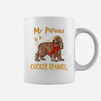 My Patronus Is An English Cocker Spaniel T Shirt Coffee Mug | Crazezy DE