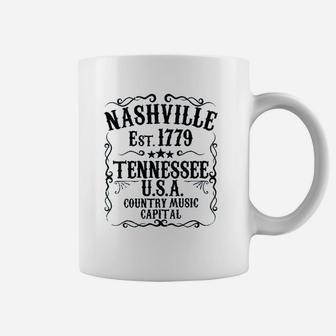 Nashville Tennessee Music City Coffee Mug | Crazezy DE
