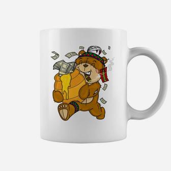 Native American Bear Money Honey Clothing Men Christmas Gift Coffee Mug | Crazezy AU