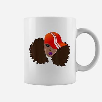 Natural Hair Afro Puffs For Black Girls Coffee Mug | Crazezy UK