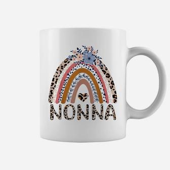 Nonna Life Funny Boho Rainbow Family Matching Coffee Mug | Crazezy
