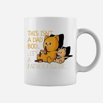 Not A Dad Bod A Father Figure Funny Father's Day Coffee Mug | Crazezy