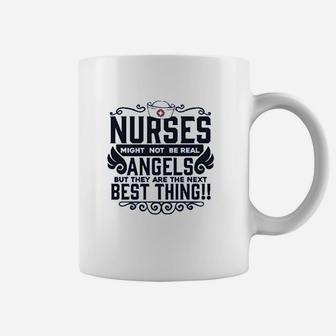 Nurse Lover Not Real But Next Best Thing Frontline Medical Collection Coffee Mug | Crazezy