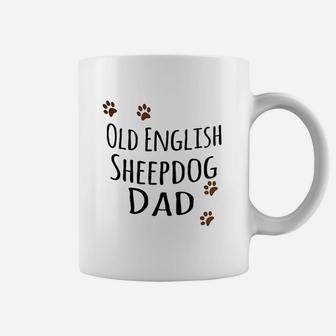 Old English Sheepdog Dad Coffee Mug | Crazezy DE