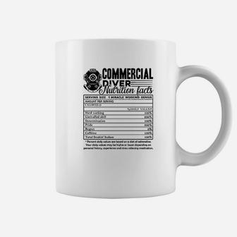 On Red Commercial Diver Coffee Mug | Crazezy