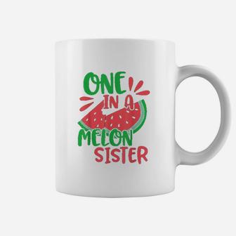 One In A Melon Sister Watermelon Coffee Mug | Crazezy CA