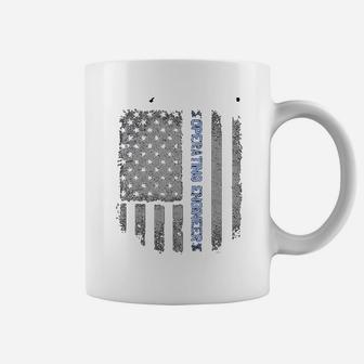 Operating Engineer Us Flag Coffee Mug - Thegiftio UK