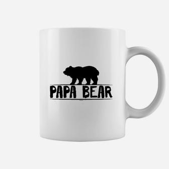 Papa Bear Daddy Dad Father Grizzly Coffee Mug | Crazezy AU