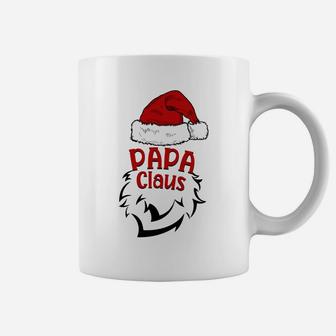 Papa Claus Merry Christmas Dad Santa Claus Head Sweatshirt Coffee Mug | Crazezy UK