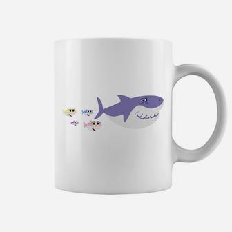 Papa Shark Doo Doo Christmas Gift Matching Family Pjs & Coffee Mug | Crazezy
