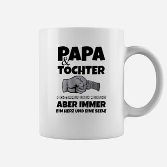 Papa und Tochter Herz Tassen, Verbundenheit und Liebe Design - Seseable