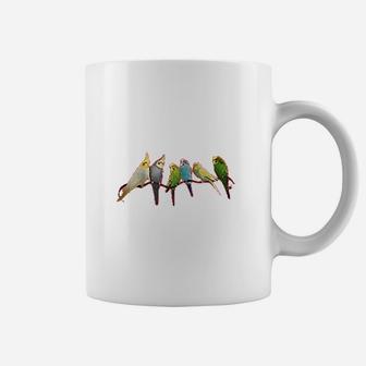 Parakeets & Cockatiels Coffee Mug | Crazezy CA