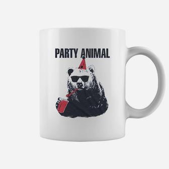 Party Animal Funny Bear Coffee Mug - Thegiftio UK