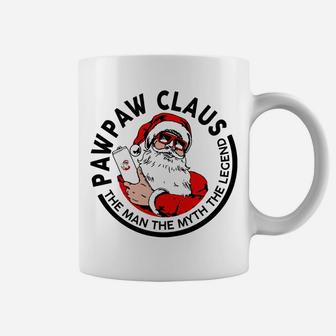 Pawpaw Claus Christmas - The Man The Myth The Legend Coffee Mug | Crazezy CA