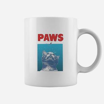 Paws Funny Cat For Cat Lovers Coffee Mug | Crazezy