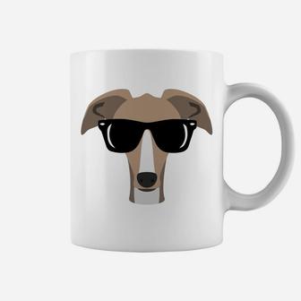 Paws Up Greyhound Dog Mom Dad In Sunglasses Sweatshirt Coffee Mug | Crazezy CA