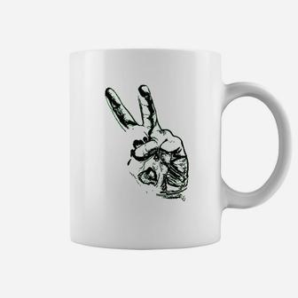 Peace Out Coffee Mug | Crazezy CA