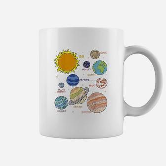 Planets Universe Astronomy Science Solar System Coffee Mug | Crazezy