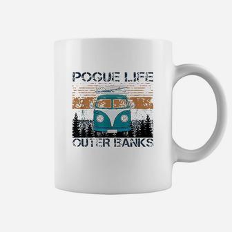 Pogue Life Outer Banks Retro Vintage Coffee Mug | Crazezy