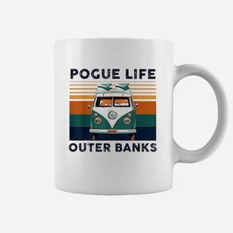 Pogue Life Outer Banks Retro Vintage Coffee Mug | Crazezy CA