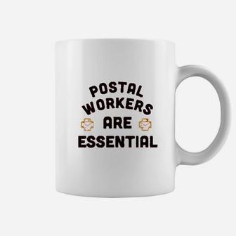 Postal Workers Are Essential Workers Full Coffee Mug - Thegiftio UK