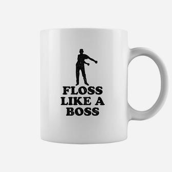 Poster Foundry Floss Like A Boss Dance Silhouette Coffee Mug | Crazezy AU