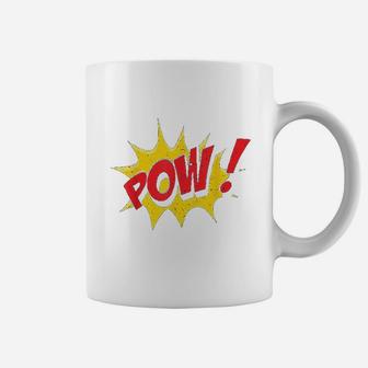 Pow Comic Book Cartoon Funny Pop Art Coffee Mug | Crazezy UK
