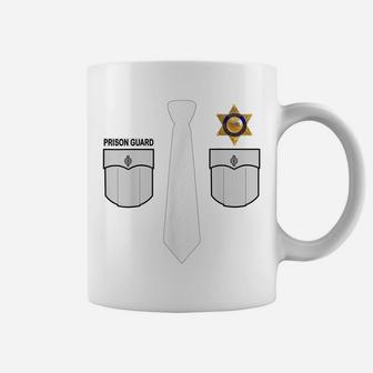 Prison Guard Correctional Officer Police Costume Funny Gift Coffee Mug | Crazezy CA