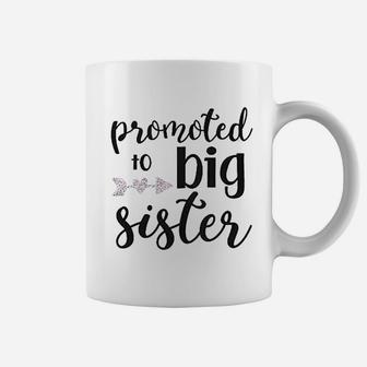 Promoted To Big Sister Coffee Mug | Crazezy DE