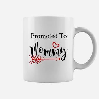 Promoted To Mommy Gift Idea Coffee Mug - Thegiftio
