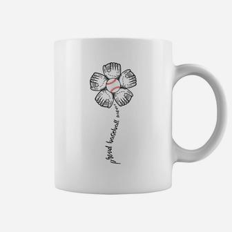 Proud Baseball Mom Shirt - Perfect Flower Design Gift Coffee Mug | Crazezy