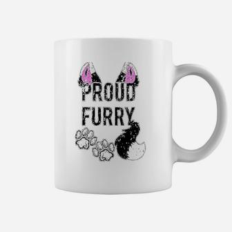 Proud Furry Tail And Ears Coffee Mug | Crazezy UK
