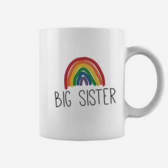 Rainbow Big Sister Coffee Mug | Crazezy
