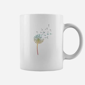Rainbow Dandelion Coffee Mug | Crazezy AU