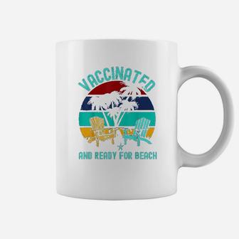 Ready To Party Beach Palms Sea Vacation Coffee Mug | Crazezy CA