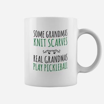 Real Grandmas Play Pickleball Mugs Unique Coffee Mug - Thegiftio UK