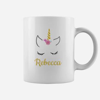 Rebecca Unicorn Coffee Mug | Crazezy CA