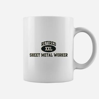 Retired Sheet Metal Worker Coffee Mug | Crazezy AU