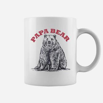 Retreez Funny Papa Bear For Dads Graphic Printed Coffee Mug | Crazezy