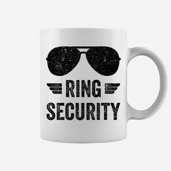 Ring Security Funny Tee For Ring Bearer Boys Youth Men Coffee Mug | Crazezy DE