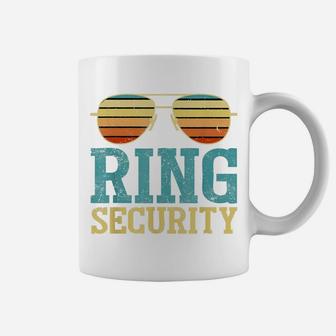 Ring Security Ring Bearer Boys Wedding Party Coffee Mug | Crazezy