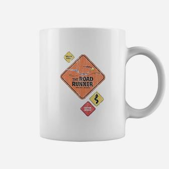 Road Runner Road Sign Coffee Mug | Crazezy UK