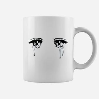 Sad Crying Tear Eyes Coffee Mug | Crazezy CA