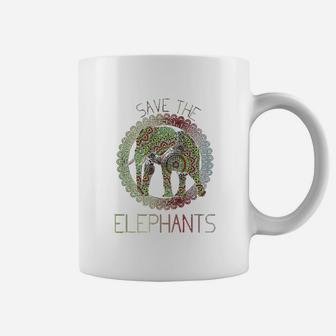 Save The Elephants Animal Right Activist Coffee Mug - Thegiftio UK