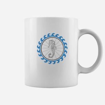 Sea Horse Mandala Coffee Mug - Thegiftio UK
