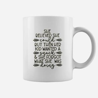 She Believed She Could Coffee Mug | Crazezy