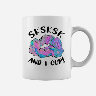 Sksksk And I Oop Save The Turtle Slang Meme Quote Coffee Mug | Crazezy CA