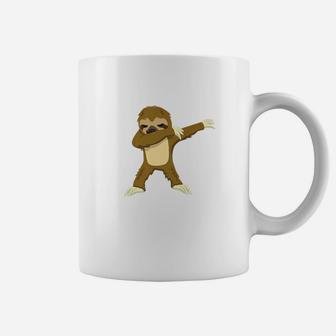 Sloth Dabbing Funny Dance Move Dab Gift Tee Coffee Mug - Thegiftio
