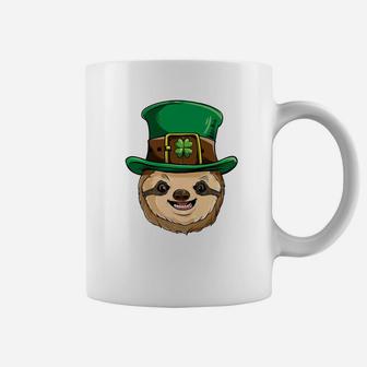 Sloth St Patricks Day Boys Kids Leprechaun Costume Coffee Mug - Thegiftio UK